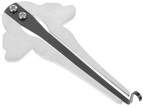 LRXIYODE Tragbare Maultrommel aus Metall Einfach zu Bedienen Traditionelles Mundmusikinstrument für Entspannung und Meditation Silberfarben für Anfänger