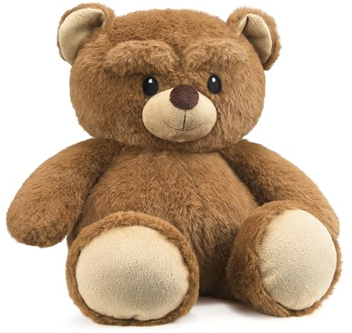 Dreamegg Peluche Riscaldabile al Microonde, Borsa Acqua Calda, Cuscino Riscaldante Microonde, Peluche Termico Per Donne E Bambini, Per Dolori Per La Pancia, La Schiena E La Zona Lombare, 23x23x25 cm