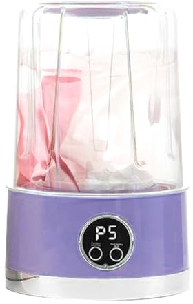 Lave-linge portable de lingerie Chaussettes Sous-vêtements Soutien-gorge | Tasse à laver portable pour Vêtements de Bébé, Voyages en Camping-car, Dortoir, Camping, Appartement, Sall