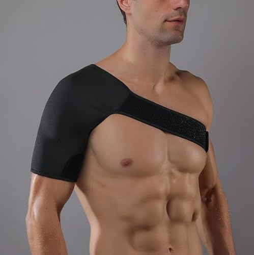 HEUIOP Shoulder Brace for Men Shoulder Brace for Men,Shoulder Support for Women for Women Shoulder Support for Shoulder Injuries Black