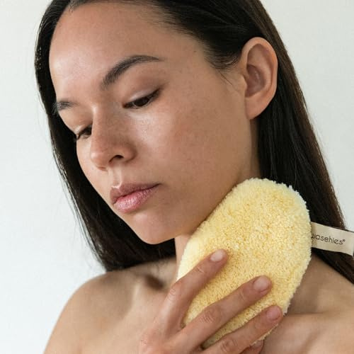 Waschies „All in One“ Reiseset für Frauen – Abschminkpads x3, Gesichtstuch x5 & große Kosmetiktasche x1– sanfte Reinigung - waschbar, wiederverwendbar & nachhaltig - Alle Hauttypen