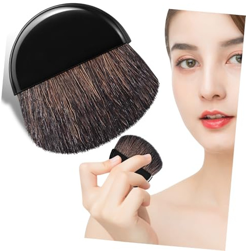 OSALADI Travel Makeup Brush for Women Small Contour Blush Brush with Nylon Bristles Portable Design for Even Application and Multifunctional Use for Travel and Dates