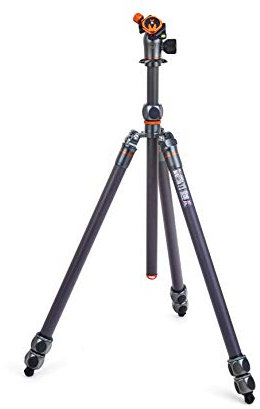 3 Legged Thing Pro Range 2.0 Winston 2.0 Kit Carbon Fibre Tripod System - Adjustable Camera Tripod with 3 Counterfold Detachable Legs for Monopod Conversion (WINSTONKITGREY2)