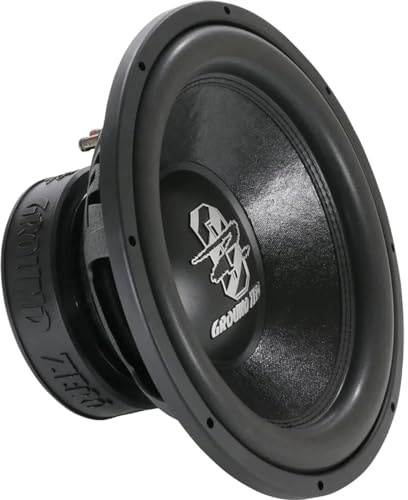 Ground Zero GZRW 38-D2-38 cm Passiv Subwoofer mit 1200 Watt (RMS: 1200 Watt)