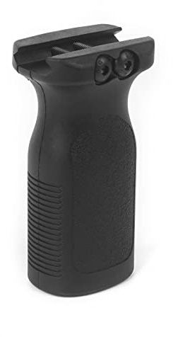 QIRUIMY Taktische Schiene Luftpistole vorne Griff, Nylon vertikal vorne Griff Rvg, Nylon Luftpistole vorne Knight-Griff, für 20 mm Pickartini Schiene System