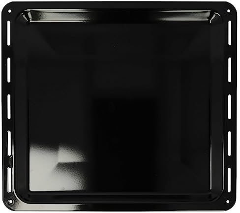 vhbw Bandeja compatible con Zanussi serie ZOB 3xxxxxx horno - 42,2 x 37,6 x 2 cm, esmaltado, con revestimiento antiadherente, apto para lavavajillas
