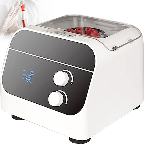 TAHALI Centrifugeuse de Laboratoire Centrifugeuse de Paillasse électrique avec Tube de centrifugeuse 8 * 20 ML pour Le Sang | Sérum | Plasma, 0-4000 TR/Min, 1920xG