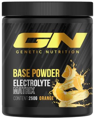 GN Laboratories Base Powder Basenpulver Entsäuerung – mit Basencitrat und Magnesium – Unterstützt Säure-Basen-Balance, Übersäuerung & Detox-Kur – Vegan, 250g Dose