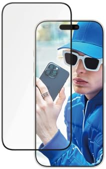 Panzer Glass Ceramic Screen Protector iPhone 16 Plus | 15 Plus | Ultra-Wide Fit