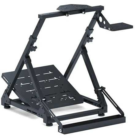 GT Omega DD-X Wheel Stand - Provides Incredible Stability, Angle & Height Adjustment, Includes an Adjustable Gear Shifter Mount