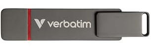 Verbatim Dual QuickStick 512GB External 3.2 Gen 1 USB-C/USB-A SSD High-Speed USB Stick up to 530MB/s Extremely Fast Memory Stick for Mobile Phone Laptop PC Notebook