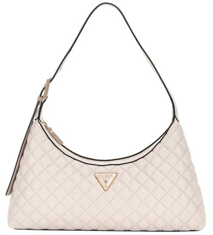 GUESS Eco Rianee Shoulder Bag Stone