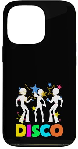 Vintage, rétro, Retour aux années 80, Boombox, Roller Skate Disco Coque pour iPhone 13 Pro