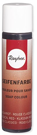 Rayher 34246287 Seifenfarbe, SB-Box 10ml, klassikrot