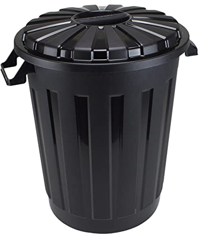 TIENDA EURASIA Cubo de Basura con Tapa - 30 L - Material de Plastico