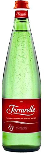 Ferrarelle - Sparkling Natural Mineral Water - 750 mL (6 Glass Bottles)