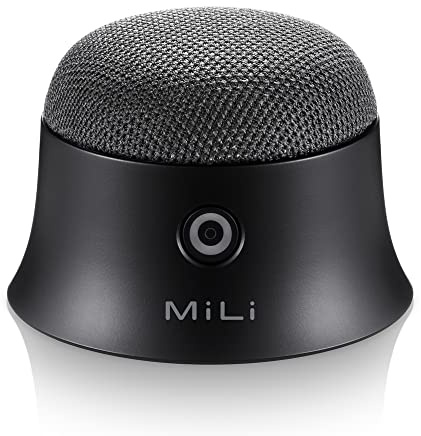 MagSafe - Mini altoparlante Bluetooth 2 in 1 (3 W) e supporto per smartphone, colore: Nero