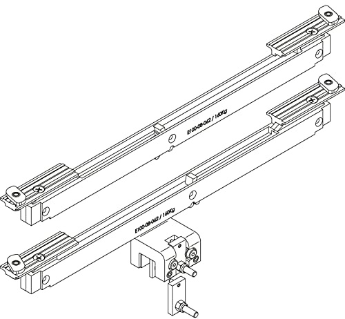 DORMA-Glas Muto 150 Einzugsdämpfung Dormotion beidseitig Flügelgewicht bis 150kg