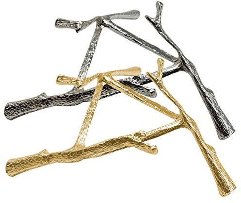 PATKAW 2 Stücke Kristallkugel Ständer Metall Basis Verzweigt Untersetzer Kugel Quarzkugel Halter Orb Ei Basis Erdball Stein Display Sockel Fotografie Stütze Für Home Office DIY Art Craft