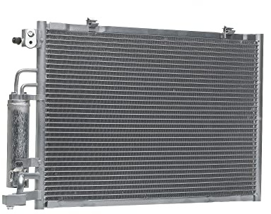 RIDEX 448C0424 Klimakondensator Klimaanlage Auto mit Trockner mit Dichtring 1755481 1756414 1767167