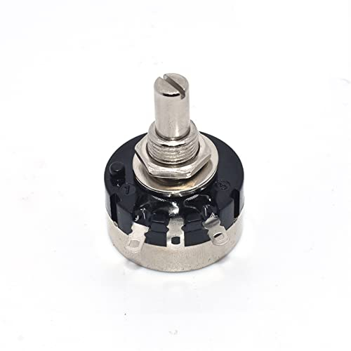 MXITA 20 STÜCKE RV24YN20S 101 102 B103 104 105 201 203 204 254 303 501 502 503 504 5K 10K 100K 500K 1M 200K 100 Ohm Potentiometer Einschließlich Knopf (Size : 5K Ohm)