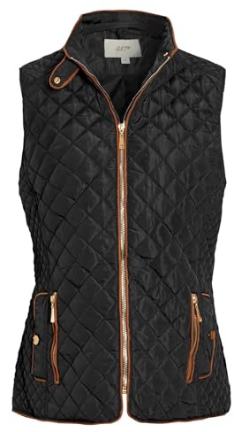 SS7 Women's Quilted Bodywarmer Jacket, Standard Length, 18 (UK), Winter, Regular Fit, T-Back, Coat