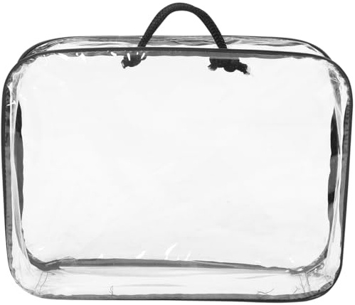 Cabilock bolsa de almacenamiento de juguetes almacenaje libros almacenaje ropa interior bolsa de pvc transparente bolsas organizadoras de juguetes bolsas de almacenamiento Bolso de equipaje