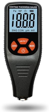 Farbdickenmessgerät, Autolack Tester Dicke Gauge Meter Farbe Messgerät Überprüfen Sie Die Original Beschichtung Auto Auto Auto Lack Meter für Autos F/NF-Messung