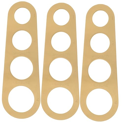 Mikinona 3pcs Spaghetti Ruler Pasta Measurer Tool Spaghetti Portion Control Serving Tool for Kitchen Utensils