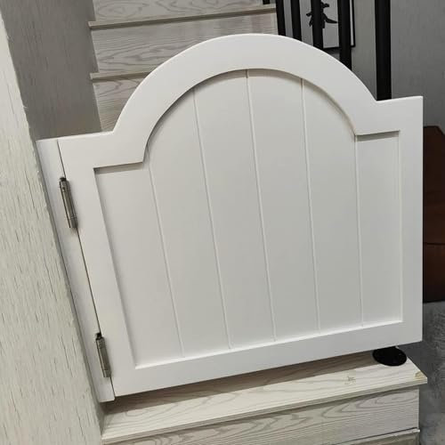 TsoLAY portales de media cintura Puerta giratoria de una sola puerta for cafetería, puerta de media cintura de madera maciza, decoración de entrada de granero, Color de tamaño personalizado puerta cor