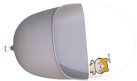 Garneck Kinder Pissoir für Jungen aus Sicherem Pp und Tpr Material Höhenverstellbar und Wandhängend Kreatives Cartoon Design für Effektives Toilettentraining im Badezimmer