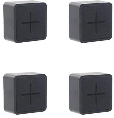 Lot de 4 Porte-Serviettes Adhésifs – Fixation Sans Perçage pour Portes et Murs. Matière ABS Résistante, Compatible Salle de Bain & Cuisine. Support Réutilisable pour Particuliers/Professionnels