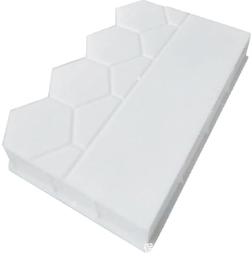 Uzztfa Concrete Mold Stone Brick Mold Brick Wall Mold Garden Fence Molds for Diy Home Courtyards Patios Lawn Garden Decoration