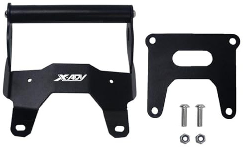 KCBHSH Soporte para Teléfono Móvil De Motocicleta para H&Onda XADV/XADV 750 XADV750 2017-2021, Accesorios para Placa De Navegación GPS. Varilla navegación(Negro 1)