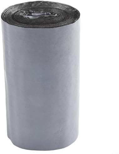 Ruban adhésif d'isolation thermique étanche super résistant pour mur toit - Outil de réparation étanche - Résistance aux hautes températures - Rénovation métallique - Argenté - 20 cm x 5 m