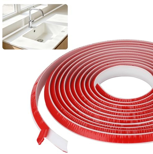Moulure quart de rond souple, bande de joint en silicone autocollante, 600 cm à décoller et coller, baguette blanche pour angles de mur, plinthe, baignoire et escalier
