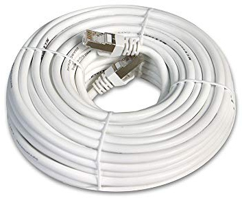 Vetrineinrete® Cavo Rete LAN ethernet RJ45 Cat categoria 7e utp prolunga da 1.5 3 5 10 e 20 Metri cablato Collegamento (10 Metri) M64
