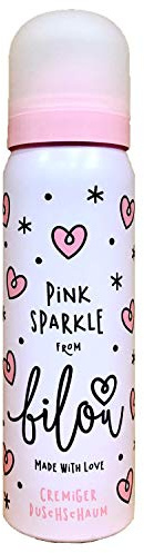 bilou Pink Sparkle Cremiger Duschschaum 75ml - Limited Edition