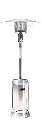 YLXD Chauffage D'ExtéRieur Gaz Chauffe-Patio,Appareil de Chauffage extérieur portatif au gaz Propane avec Roues|Utilise Un RéServoir De Propane De 15 Kg | Sortie 17000-46000 Btu B