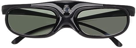 Occhiali 3D con Otturatore Attivo da 144 Hz con Collegamento DLP per, Vivitek, Proiettori DLP, Bellissimi Colori, Leggeri, portatili.