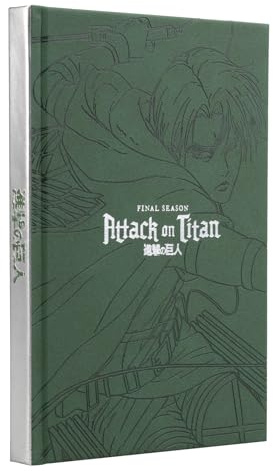 Grupo Erik A5 Notebook - Attack On Titan | Dotted Journal, Dotted Notebook, Bullet Journal | Notebooks A5, Notepads A5, A5 Notepad, Sketchbook A5 | Anime Gifts