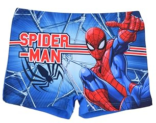 Marvel Spider Man Bañador para Niño, Shorts de Baño Bañador Infantil de Verano, Talla 3 Años | Azul