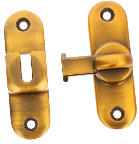 SOIMISS Verrou De Porte Coulissant Pêne De Serrure Pour Porte Intérieure Loquet à Barillet Serrure Coulissante Pour De Sécurité De Loquets Pour Installation Et Remplacement