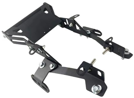 VOALVT Support Navigation Moto pour ADV160 pour ABS 2023-2025 Pare-Brise Moto Navigation GPS Smart Phone Adapter Support Intégré