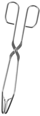 MotiveTech Pinza da Cucina Triangolare Pinza da Cucina Pinza per Noodles Pinza da Barbecue Pinza da Pasticceria in Acciaio Inox Antiscivolo Adatta per Cucina CAS, Lunghezza 24 Cm