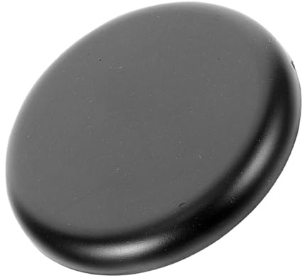 DECOMELODY Selbstklebende Wandlochabdeckung Rund für Wandreparatur Schwarze Abdeckplatte mit Doppelseitigem Klebeband Dekorative Wandkappe ohne Bohren Rückstandsfrei Entfernbar
