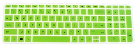 Keyboard Protector Skin Film Cover Green for HP Pavilion 15 Laptop