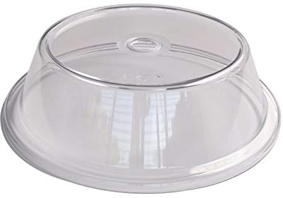 APS Tellerabdeckhaube - Frischhaltehaube, Tellerglocke, transparente Tellerabdeckhaube, nicht mikrowellengeeignet, Ø 28 cm, 6,5 cm Höhe