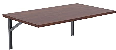 AKKE Klapptisch Wandklapptisch Esstisch - Klappbar Faltbar Platzsparend - Rechteckig - 100cm x 60cm - Caravaggio