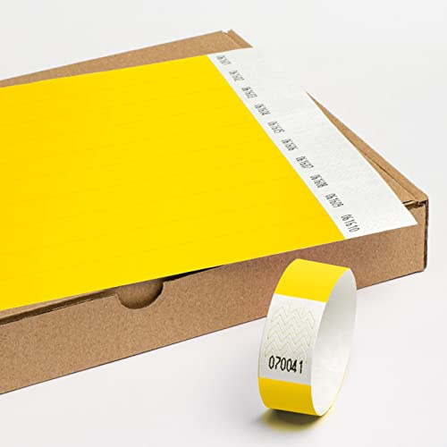 Braccialetti Discoteca 19 x 255 mm - 1000 Pezzi Senza Stampa | Bracciali monouso autoadesivi e impermeabili per eventi, festival, concerti e controllo accessi.